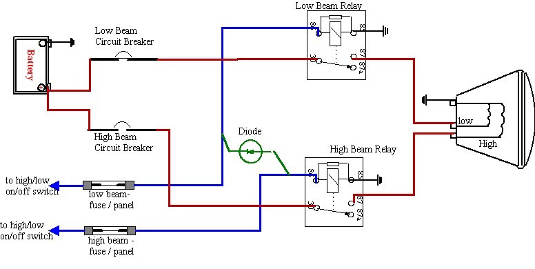 H4 Headlight Socket Wiring Diagram from porscheentusiasten.no